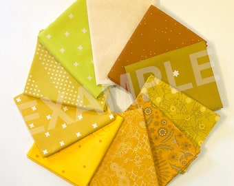 Yellow Fat Quarter Bundle