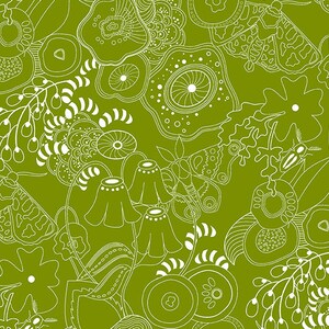 Century Prints Hopscotch Grow Guacamole - Alison Glass - PER QUARTER METRE Century Prints Hopscotch Grow Guacamole - Alison Glass - PER QUARTER METRE