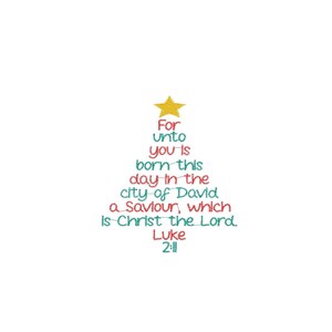 Christmas Religious Shape Art