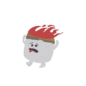 Flaming marshmallows