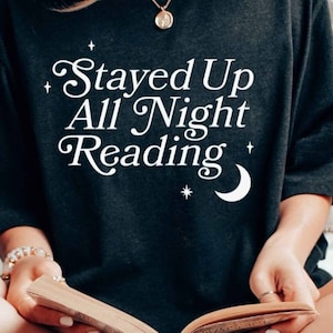 Stayed Up All Night Reading Tee