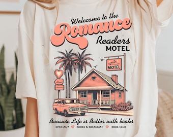 Romance Readers Motel t-shirt
