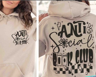 Anti Social Book Club Hoodie