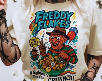 Freddy Flakes Spooky t-shirt