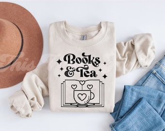 Books and Tea t-shirt