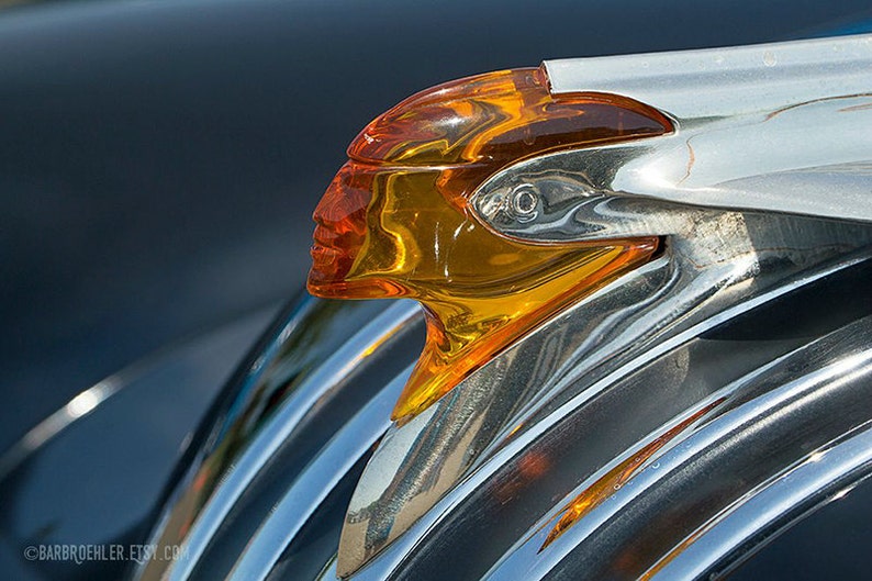 Vintage Pontiac Hood Ornament Vintage Car Retro Wall Art Etsy