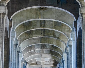 Ford Parkway Bridge - Minneapolis - Stadt-Fotografie - Fine Art Print - 8 x 10 Print - Minnesota - Brücken - Stein - HDR