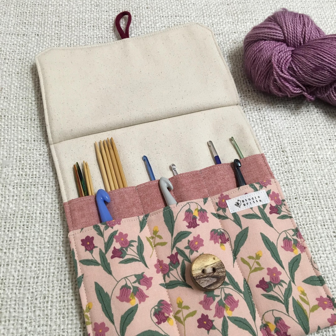 Needle Storage Accessory Crochet Hook Case / Needle Storage for 6”or 7