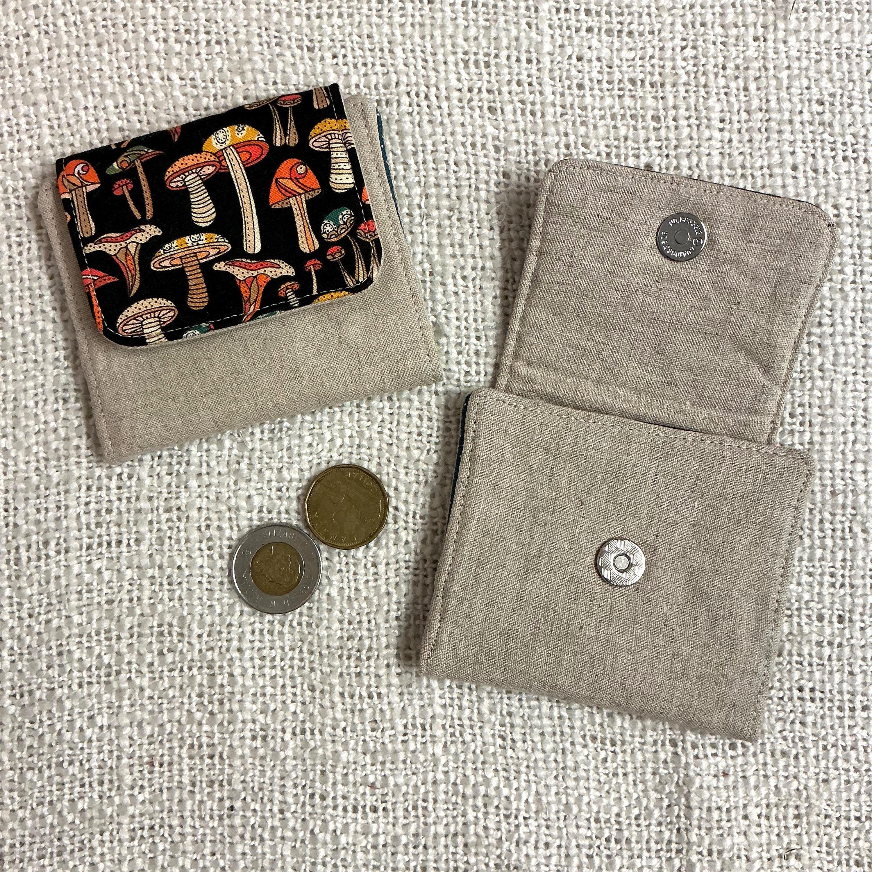 Mini Coin Wallet Mini Wallet / With Zipper Pocket and Card Slots / Slim Wallet / Coin ...