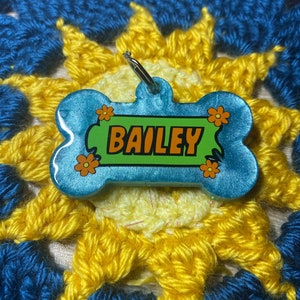 Mystery Van Pet Tag, Scooby and Friends, Custom Pet Tag, Name Tag, Dog Tag, Cat Tag, ID Tag, Pet Parent, Pet Gift