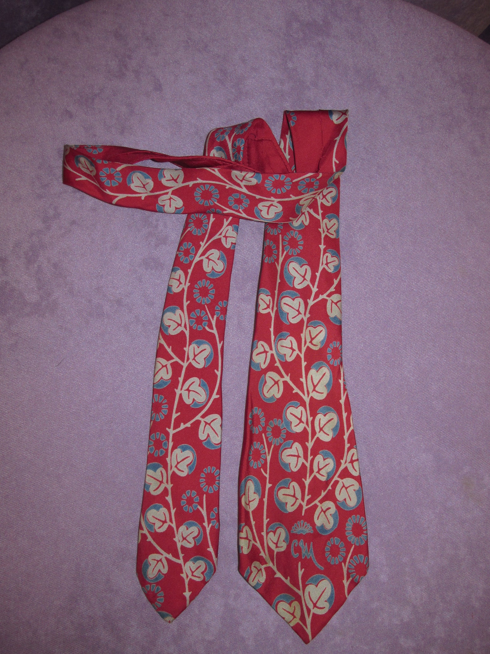 Vintage Countess Mara Necktie Tie Novelty Print 1930s 40s 50s | Etsy