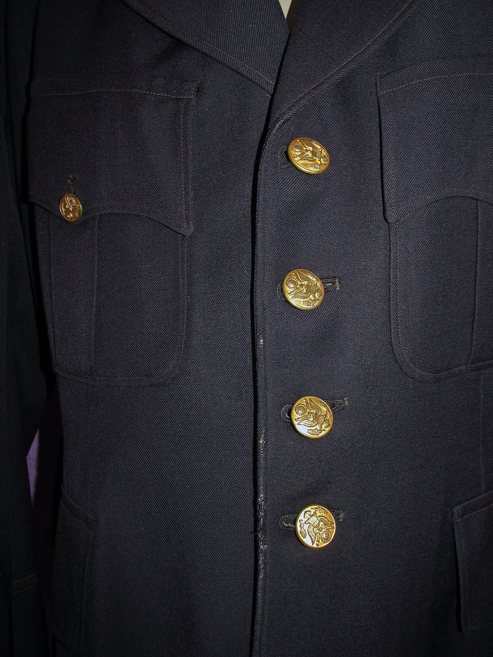 Army Vintage 30s Uniform Dress Blue size 40 Pre War WWII | Etsy
