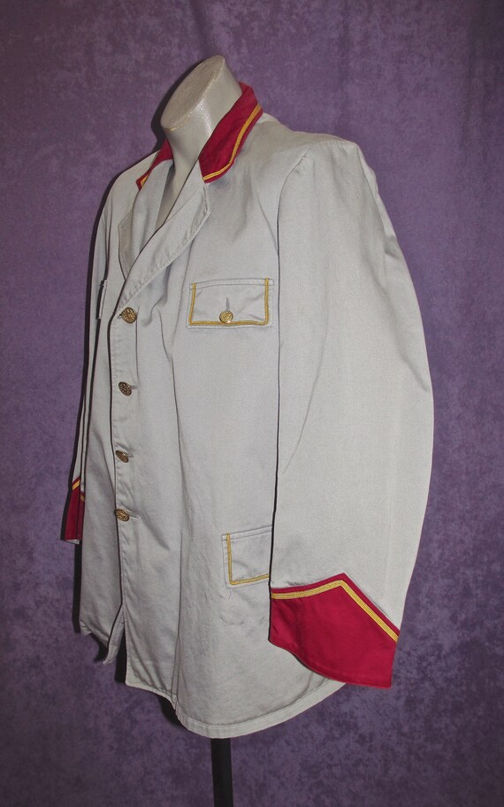 Classic Vintage Jacket by Marcus Ruben Inc. Gray R