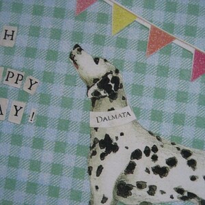 O Happy Day Dalmatian Birthday Notecard Set image 3