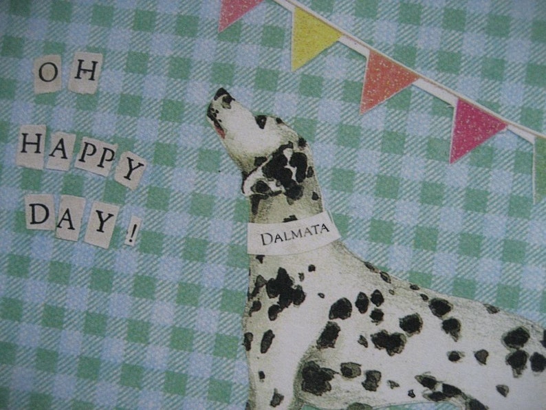 O Happy Day Dalmatian Birthday Notecard Set image 3