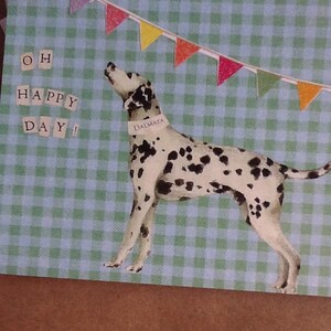 O Happy Day Dalmatian Birthday Notecard Set image 2