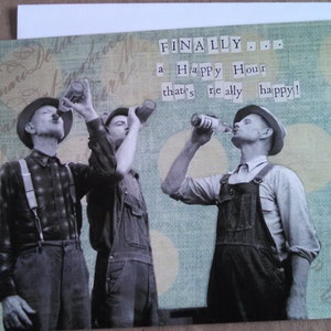 Happy Hour één Notecard
