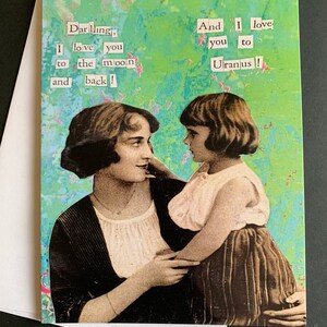 Love You To Uranus Single Notecard
