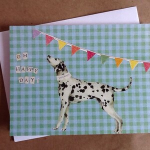 O Happy Day Dalmatian Birthday Notecard Set image 4