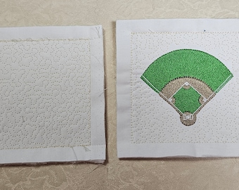 Baseball Quilt Blocks - Machine Embroidery Designs