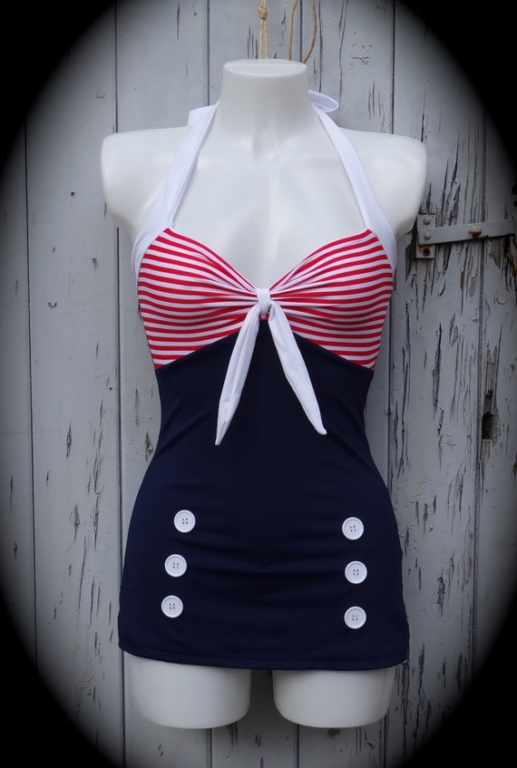 1950s swimming costume