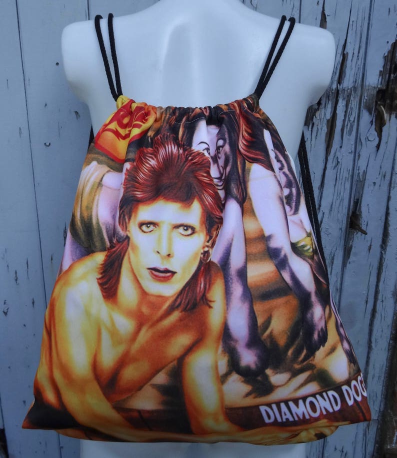 Bag Gym Handbag Vintage Album Cover David Bowie Diamond Dogs Backpack