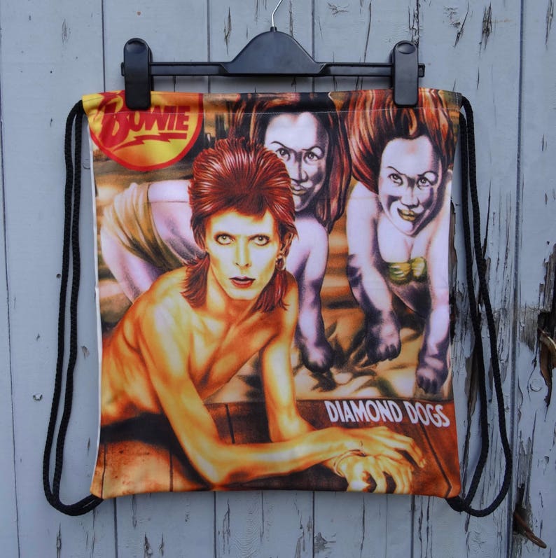 Bag Gym Handbag Vintage Album Cover David Bowie Diamond Dogs Backpack