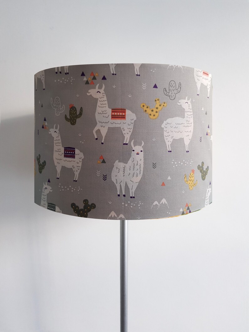 grey nursery light shade