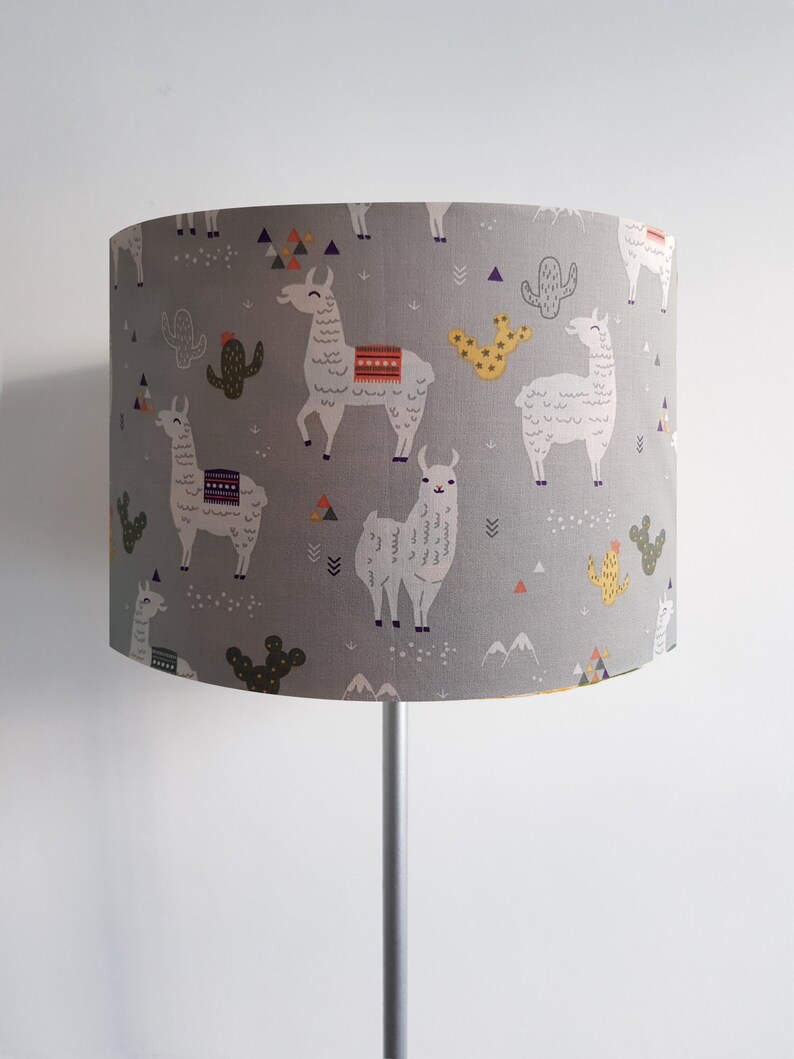 light pink lamp shade for nursery