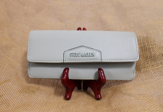 Green Faux Leather Envelope Style Wallet by Steve… - image 1