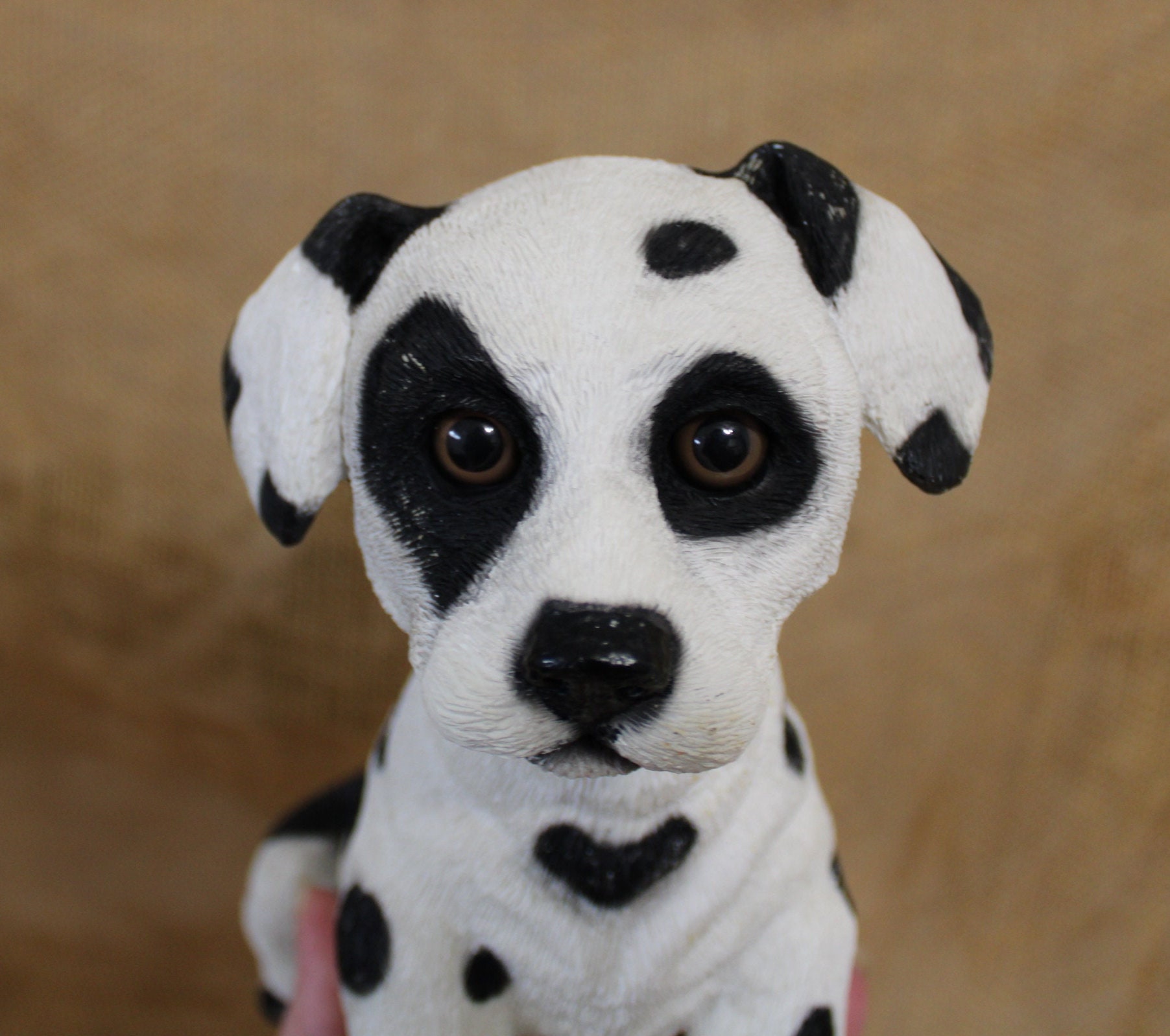 Large Dalmatian Dog Figurine / Statue - Home Decor - Door Stop