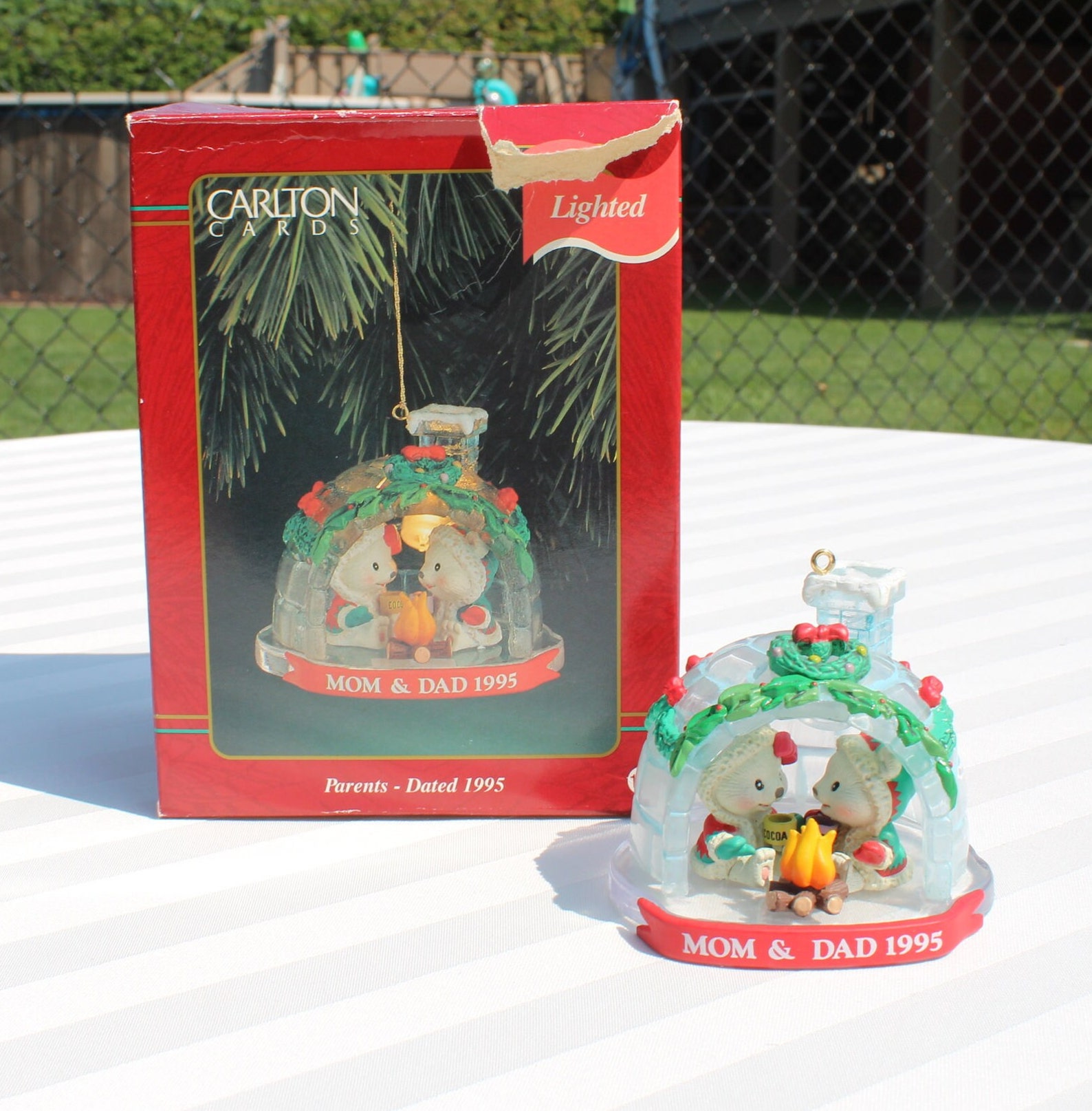 Carlton Cards parents Christmas Tree Ornament Etsy