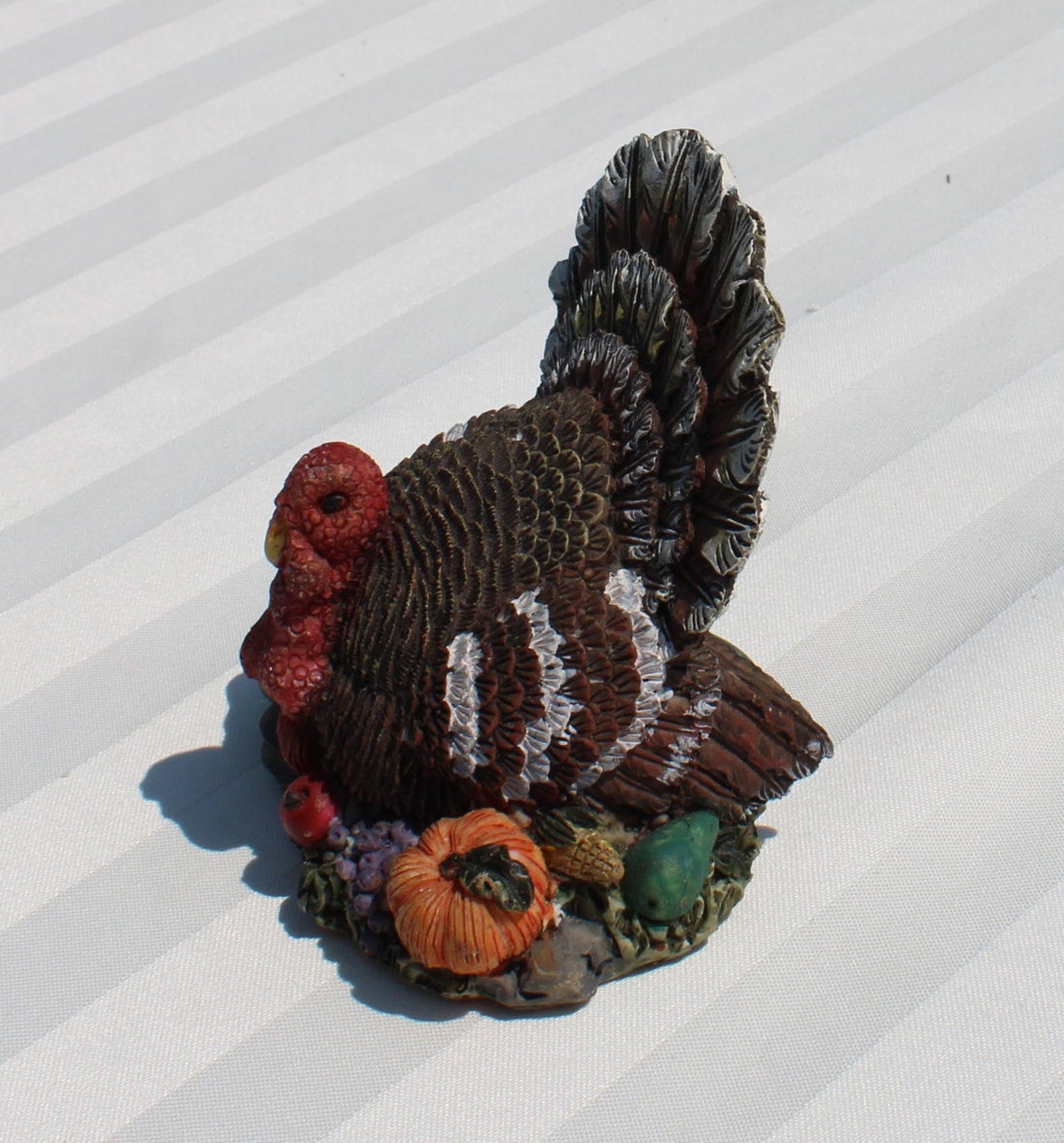 resin turkey statue