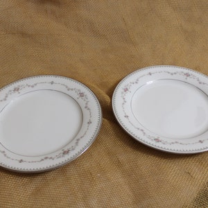 Noritake China Salad Plate - Fairmont Platinum Pattern #6102