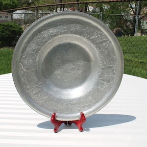 Wilson Specialities Hand Wrought Aluminum Bowl - Serving Dish - Centerpiece