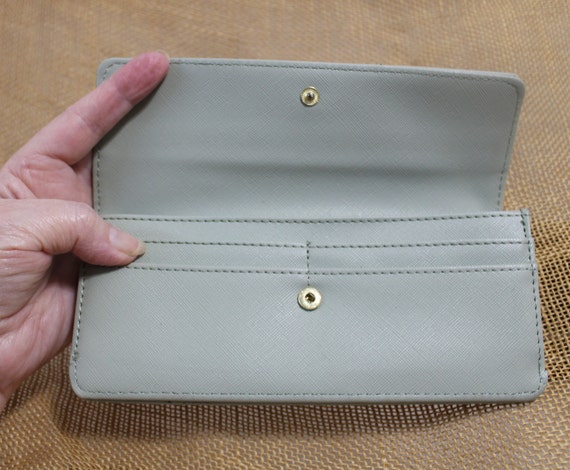 Green Faux Leather Envelope Style Wallet by Steve… - image 8