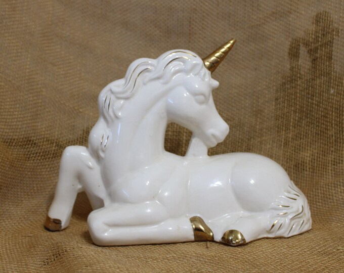 35cm White Unicorn main image 1