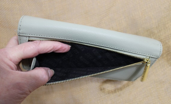 Green Faux Leather Envelope Style Wallet by Steve… - image 10
