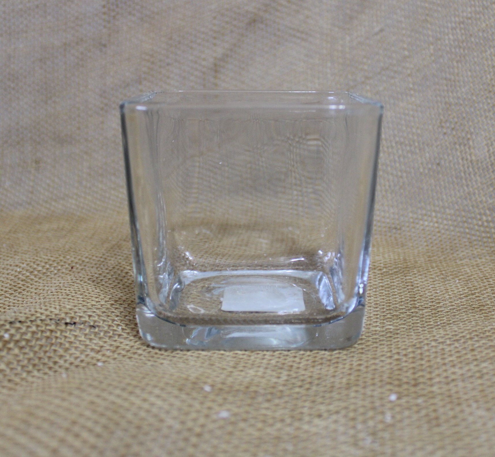 Retro Rounded Square Glass Cup – Made by April-Lynn
