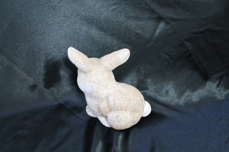 Chalkware Bunny Rabbit Figurine Home Decor - Etsy
