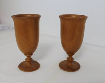 Pair of Taverneau Goblets from Pantalcraft in Haiti