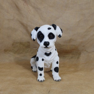 Large Dalmatian Dog Figurine / Statue - Home Decor - Door Stop - Collectible