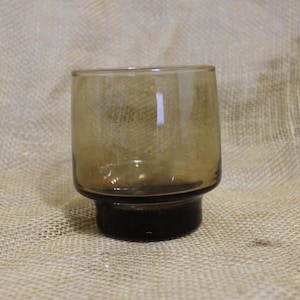 Tawny Brown or Smoked Juice Glasses from Libbey - Barware - 6 Ounces Glasses