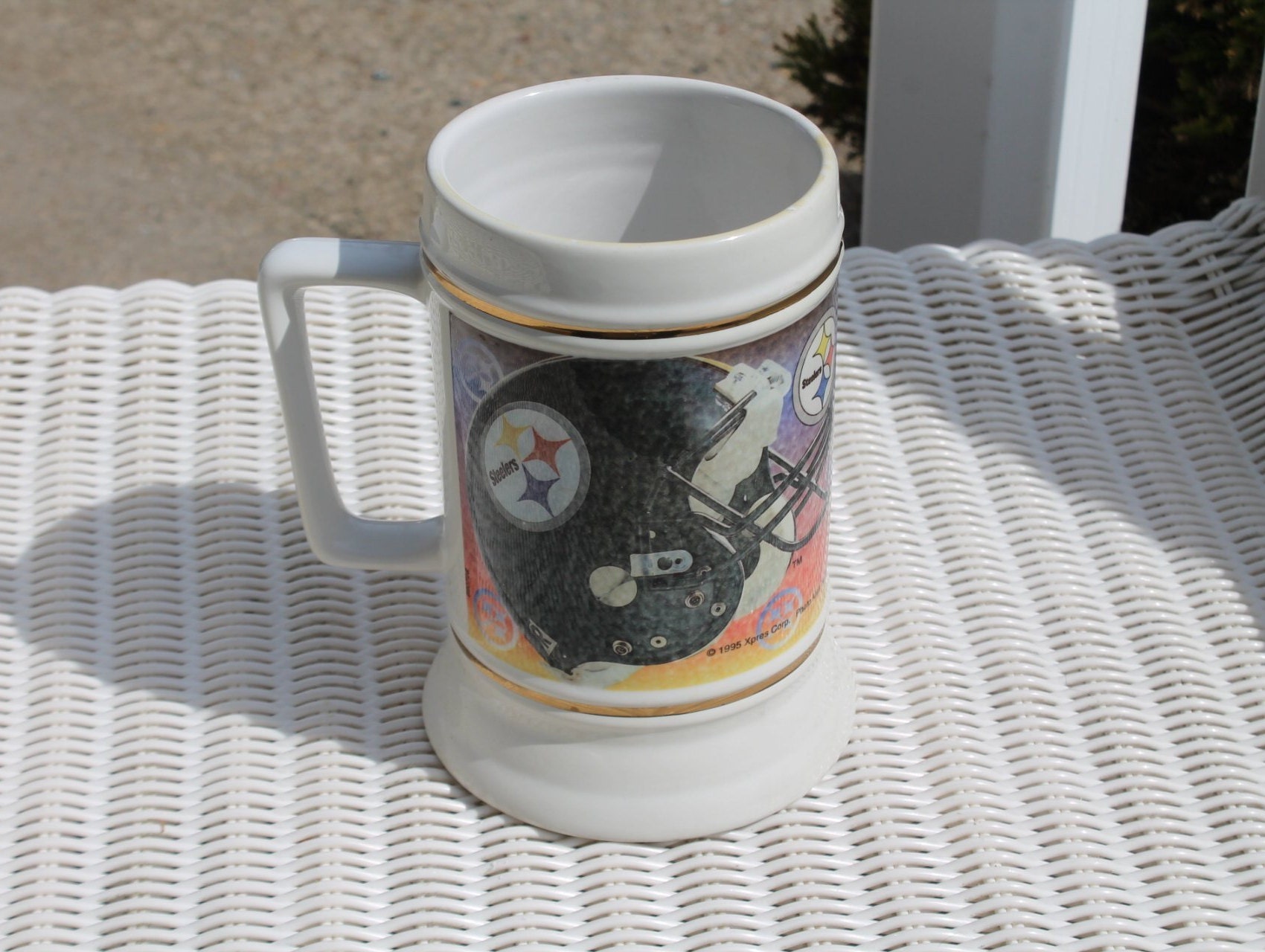 Pittsburgh Steelers 23 oz. DOUBLE Ceramic Mug – Great American