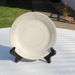 Corning Corelle Salad Plate in the Calico Rose Pattern