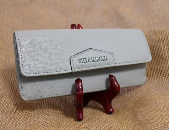 Green Faux Leather Envelope Style Wallet by Steve… - image 2