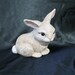 Chalkware Bunny Rabbit Figurine Home Decor - Etsy