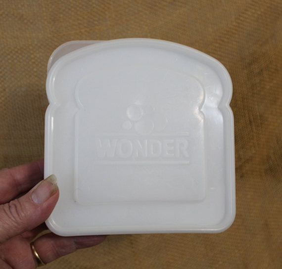 Wonder Bread Sandwich Keeper Lunch Box Sandwich Container From