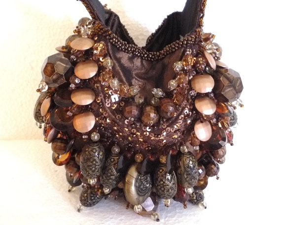 Mary Frances BOMBSHELL Handbag Extravagantly Bead… - image 6