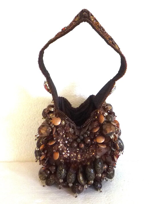 Mary Frances BOMBSHELL Handbag Extravagantly Bead… - image 3